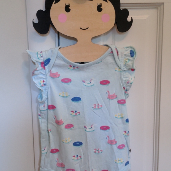 🦩 Gap Ruffle Sleeve Top - Picture 2 of 4